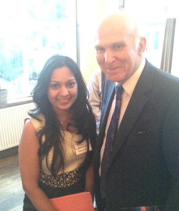 Vince Cable on how Government is actively helping SME’s..